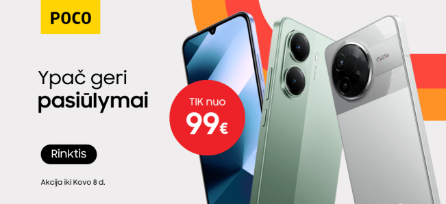 Poco C85, X7 Pro, F7 serija akcija, Mobili prekyba