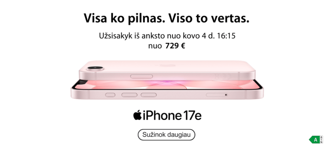 iPhone 17e jau greitai, Mobili prekyba