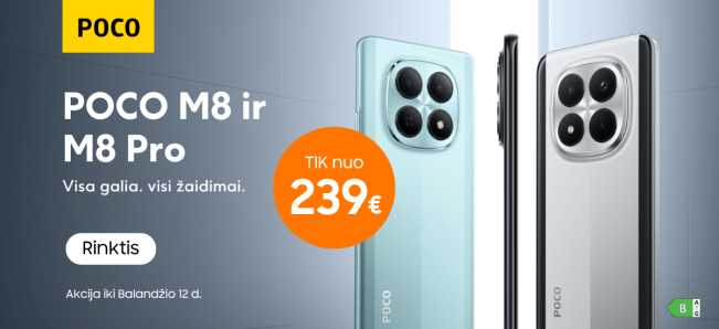 Poco M8 ir M8 Pro akcija, Mobili prekyba
