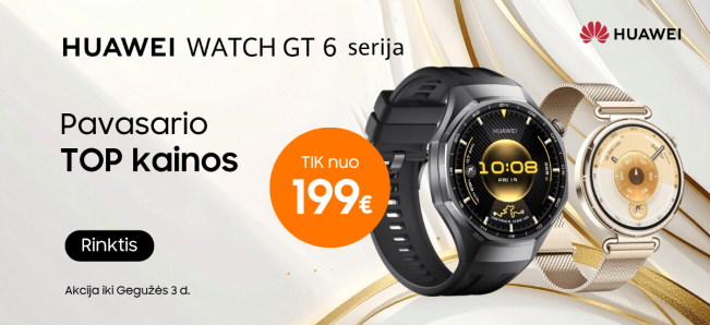 Huawei Watch GT 6 akcija, Mobili prekyba
