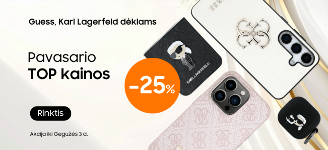 Guess, Karl Lagerfeld dėklams akcija, Mobili prekyba