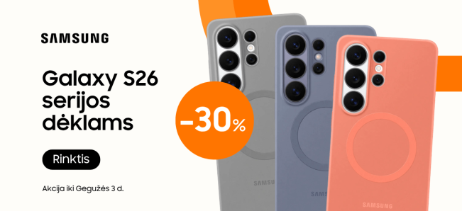 Samsung Galaxy S26 serijos dėklams nuolaida, Mobili prekyba