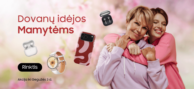 Išrink išmanią dovaną mamai, Mobili prekyba