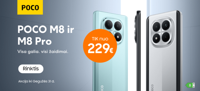 Poco M8 ir M8 Pro akcija, Mobili prekyba