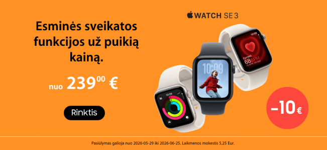 Apple Watch SE 3 akcija, Mobili prekyba