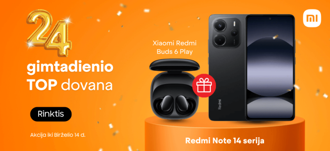 Xiaomi Redmi Note 14 serija su dovana, Mobili prekyba