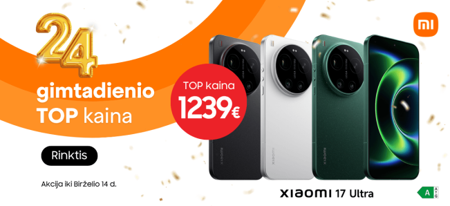 Xiaomi 17 Ultra akcija, Mobili prekyba