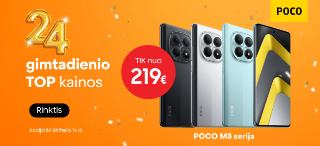 Poco M8 ir M8 Pro akcija, Mobili prekyba