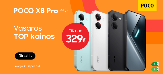 Poco X8 serija akcija, Mobili prekyba