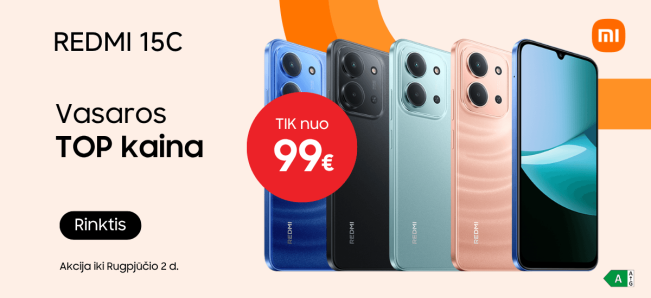 Xiaomi Redmi 15C akcija, Mobili prekyba