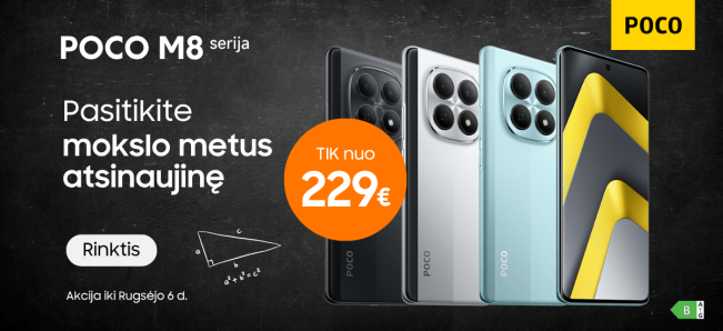 Poco M8 ir M8 Pro akcija, Mobili prekyba