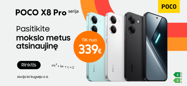 Poco X8 serija akcija, Mobili prekyba