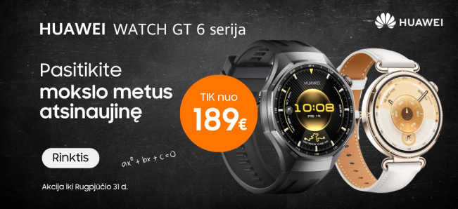 Huawei Watch GT 6 akcija, Mobili prekyba