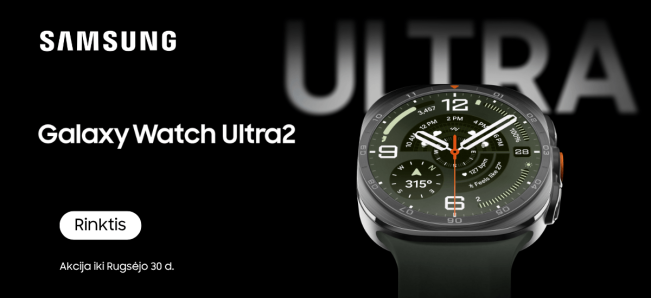 Samsung Galaxy Watch Ultra2 naujiena, Mobili prekyba