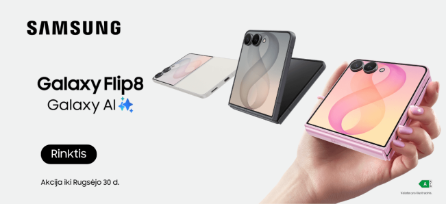 Samsung Galaxy Flip8 naujiena, Mobili prekyba
