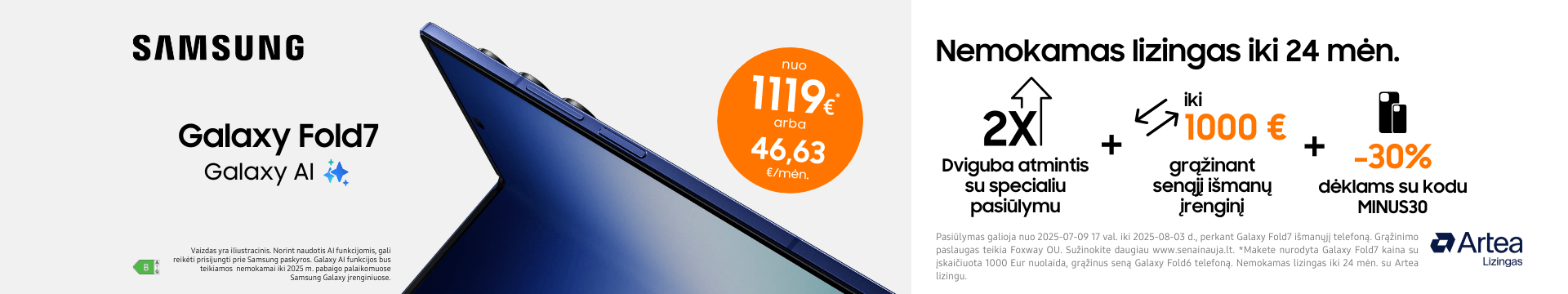 Samsung Galaxy Fold7 naujiena, Mobili prekyba