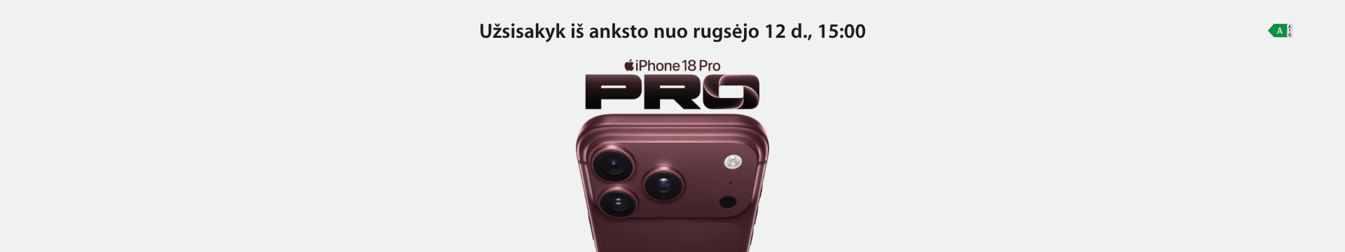 Apple iPhone 18 Pro ir iPhone 18 Pro Max jau greitai prekyboje, Mobili prekyba