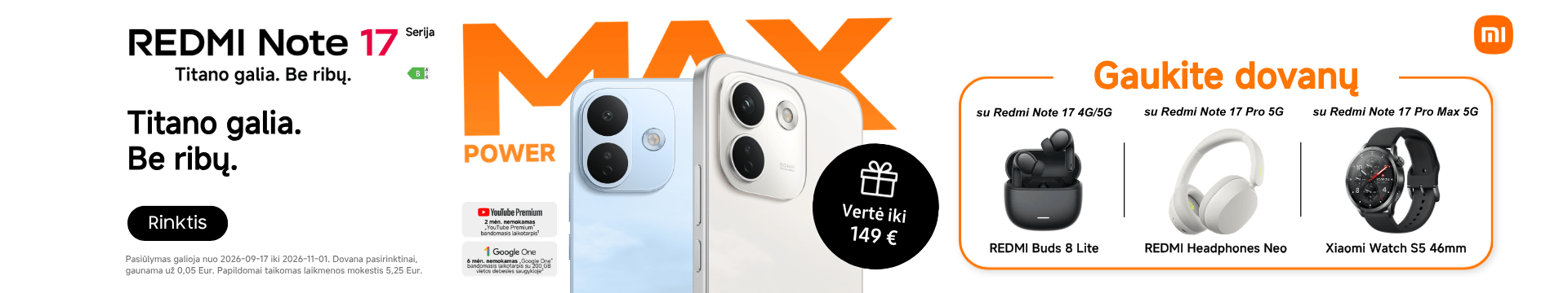 Xiaomi Redmi Note 17 serija su dovana | Mobili prekyba