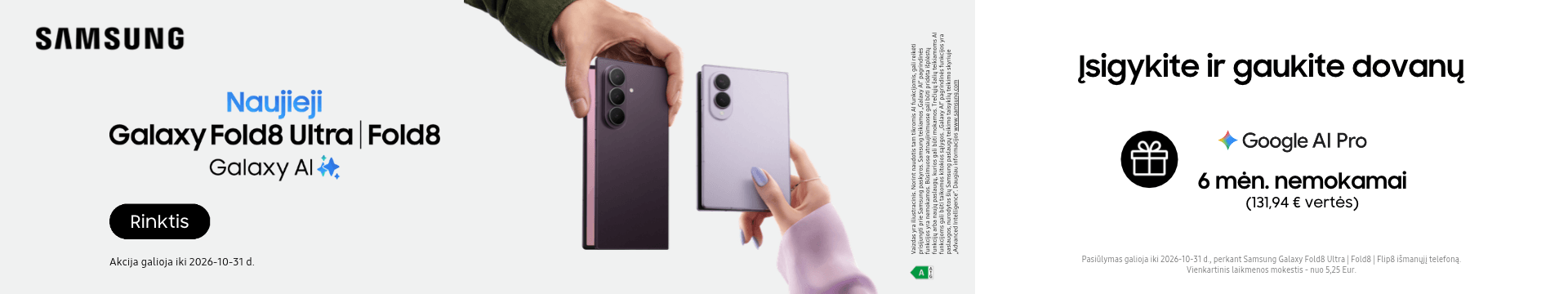 Samsung Galaxy Fold8 Fold8 Ultra akcija, Mobli prekyba