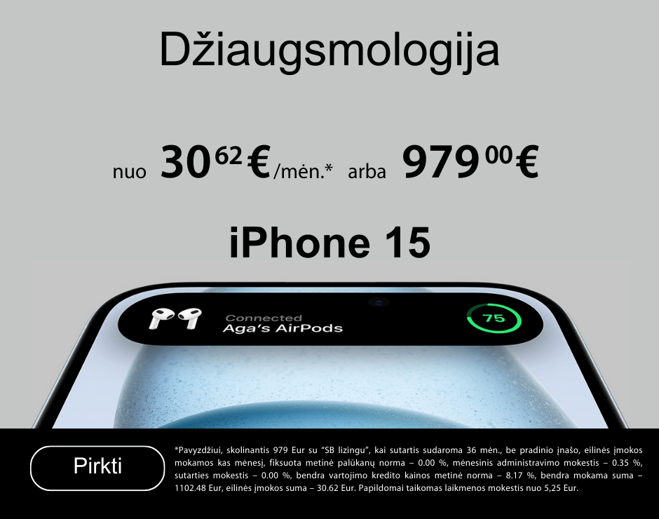 iPhone 15 jau prekyboje
