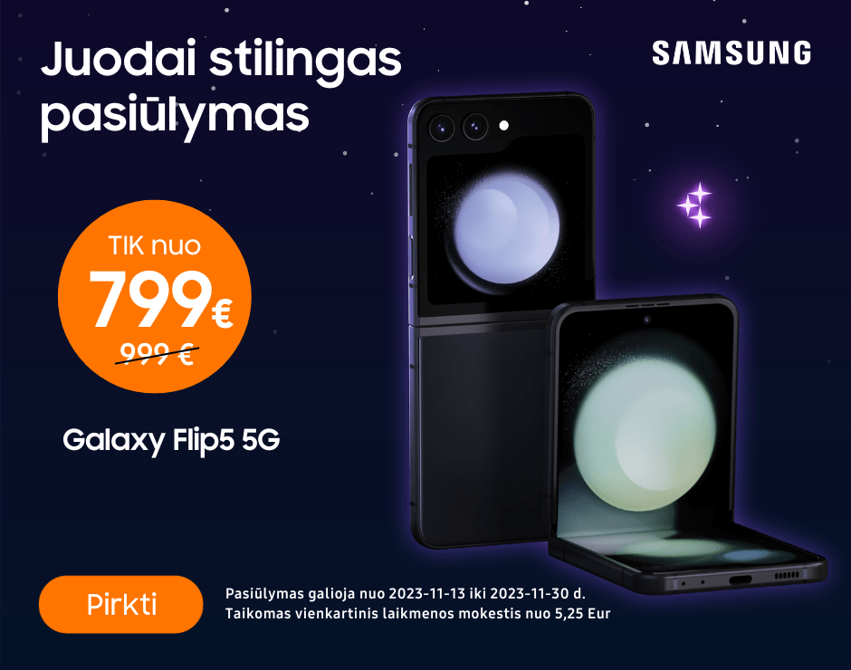 Samsung Galaxy Flip5 akcija