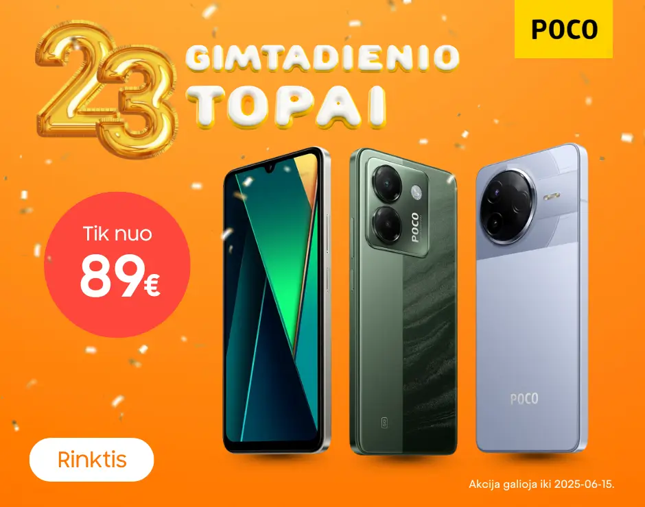 Poco C75, Poco M7 Pro akcija, Mobili prekyba