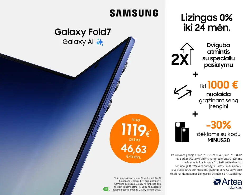 Samsung Galaxy Fold7 naujiena, Mobili prekyba