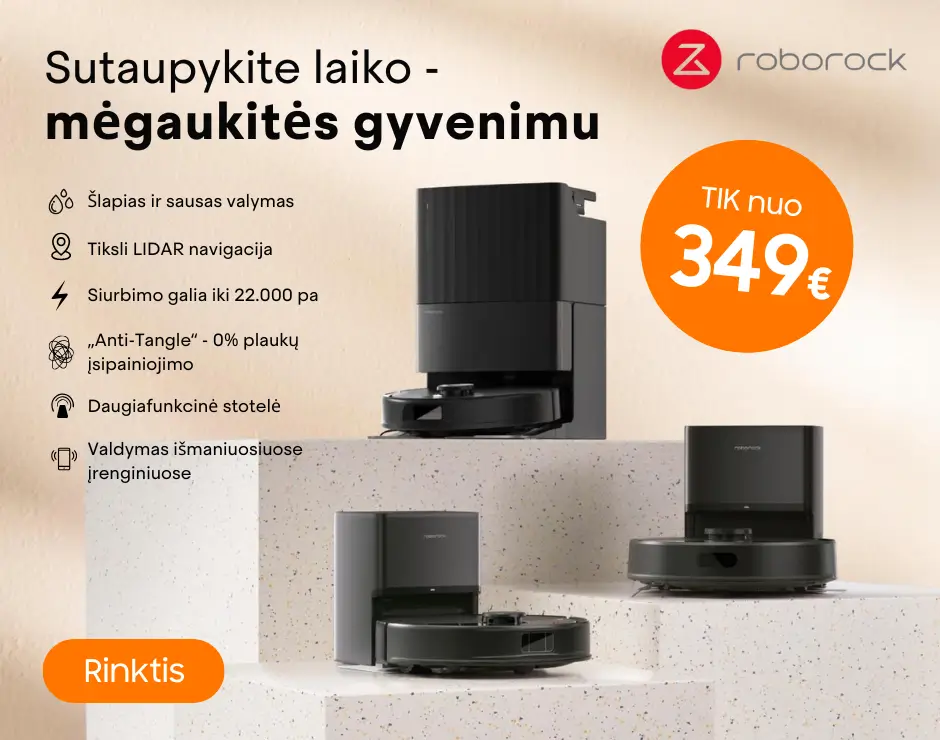 Roborock dulkių siunrbliai robotai, Mobili prekyba