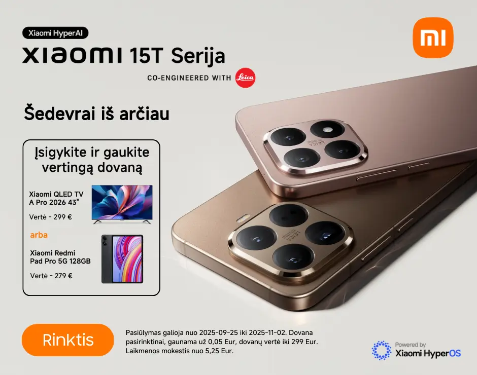 Xiaomi 15T serija su dovana, Mobili prekyba