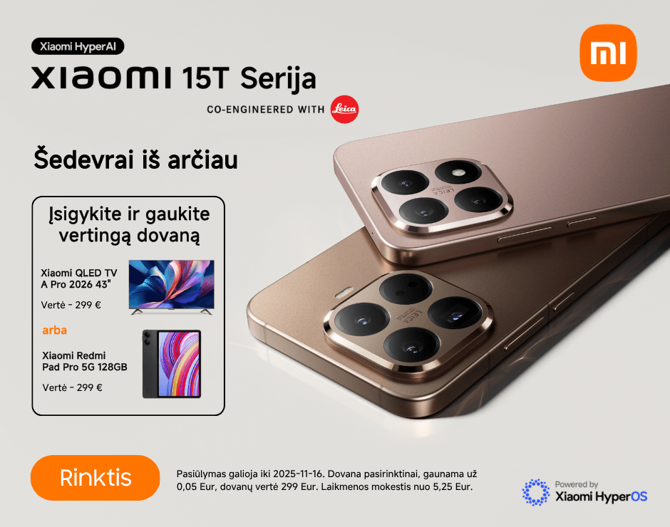 Xiaomi 15T serija su dovana, Mobili prekyba