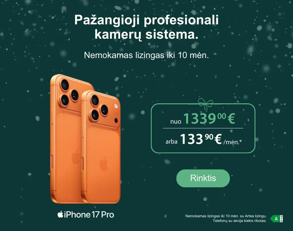 iPhone 17 Pro Kaledine akcija, Mobili prekyba