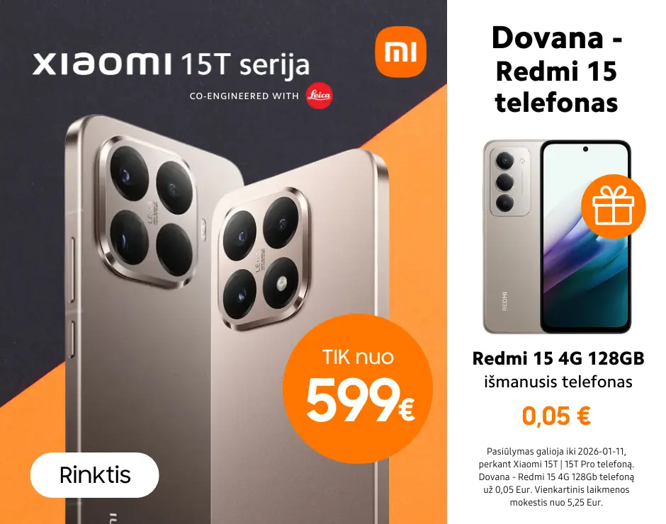 Xiaomi 15T serija su dovana, Mobili prekyba