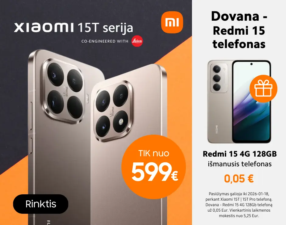 Xiaomi 15T serija su dovana, Mobili prekyba