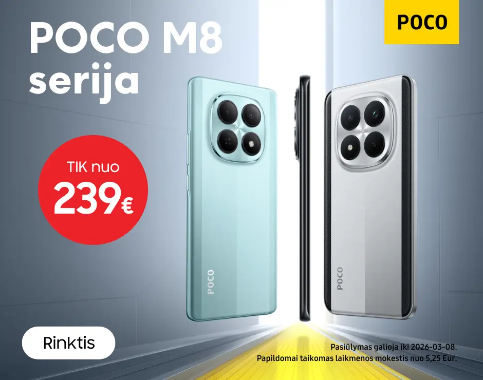 Poco M8 ir M8 Pro akcija, Mobili prekyba