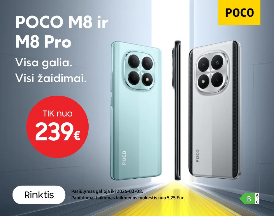 Poco M8 ir M8 Pro akcija, Mobili prekyba