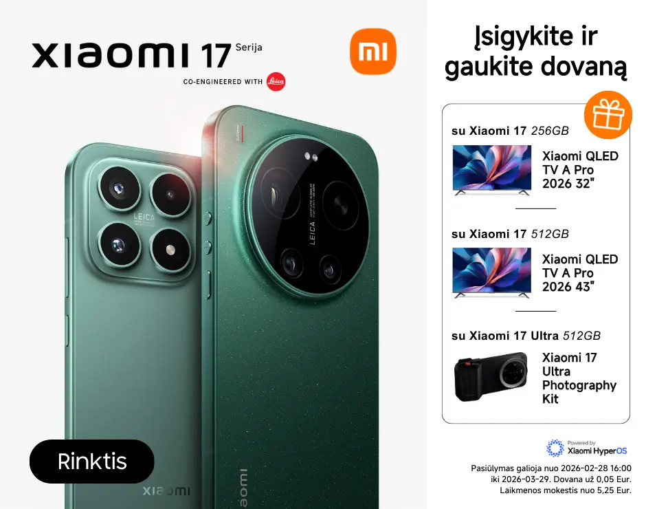 Xiaomi 17 serija naujiena dovana, Mobili prekyba