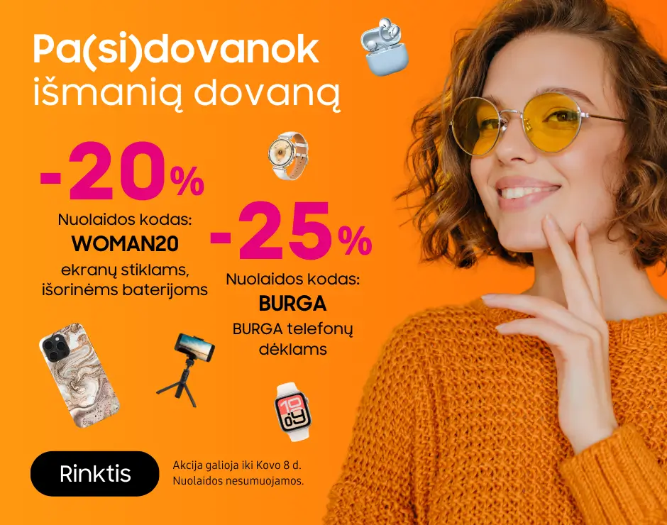 Moters dienos ismanus pasiulymai, Mobili prekyba