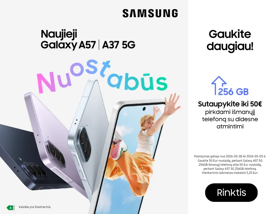 Samsung Galaxy A57 A37 naujiena, Mobili prekyba