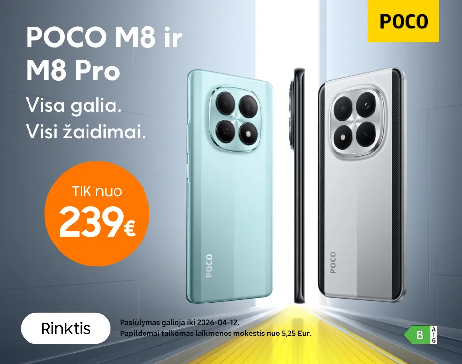 Poco M8 ir M8 Pro akcija, Mobili prekyba