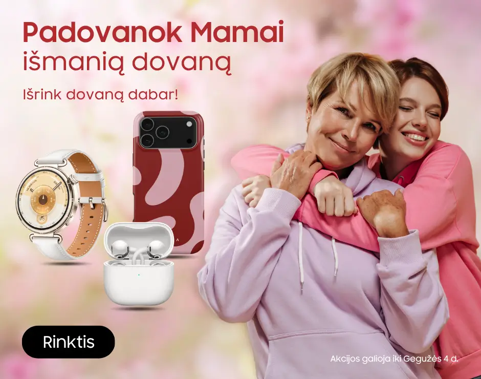 Išmanių dovanų idėjos Mamos dienos proga, Mobili prekyba