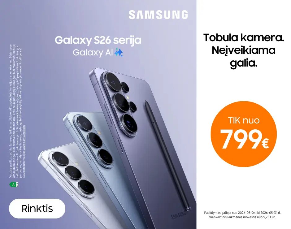 Samsung Galaxy S26 serija akcija, Mobili prekyba