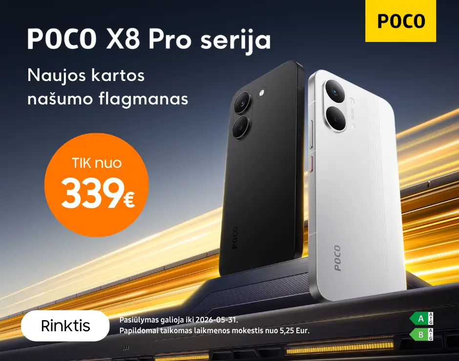 Poco X8 serija akcija, Mobili prekyba