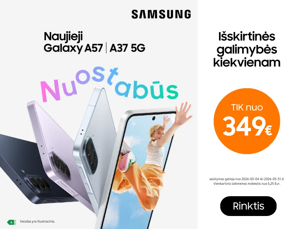 Samsung Galaxy A37 A57 akcija, Mobili prekyba