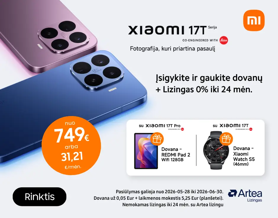 Xiaomi 17T serija su dovana, Mobili prekyba