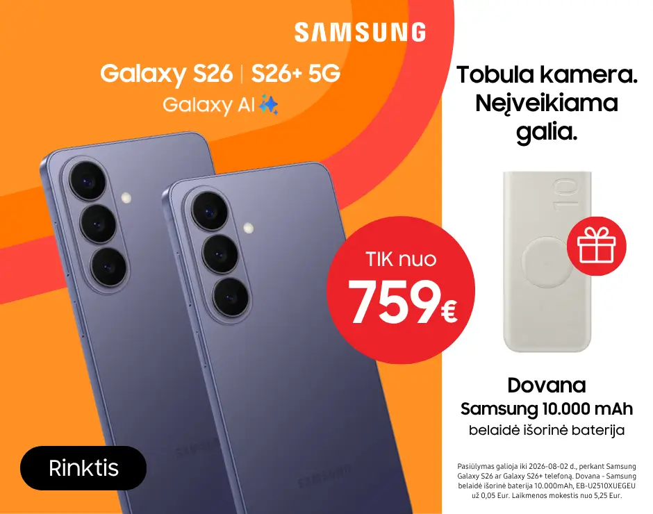 Samsung Galaxy s26 S26 Plus su dovana, Mobili prekyba