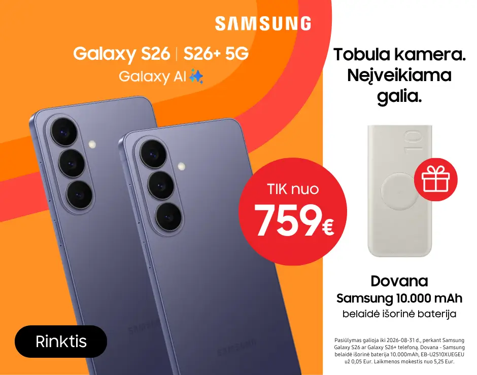 Samsung Galaxy s26 S26 Plus su dovana, Mobili prekyba