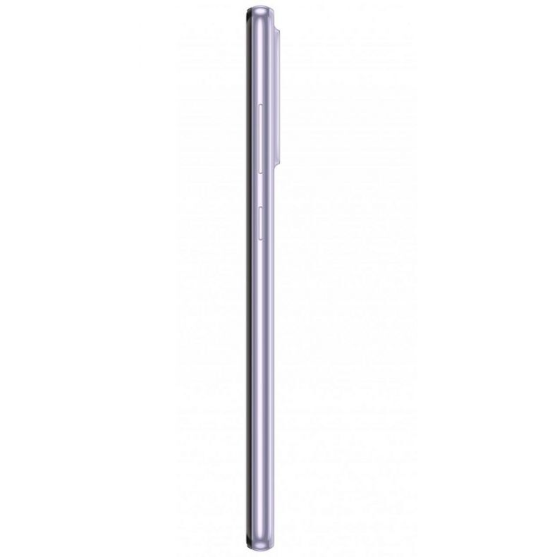 Samsung Galaxy A72 5G violetinis šonas