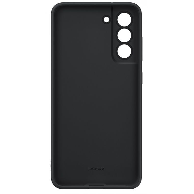 Samsung S21Fe_silikonins_deklas_juodas_is_priekio_mp.lt