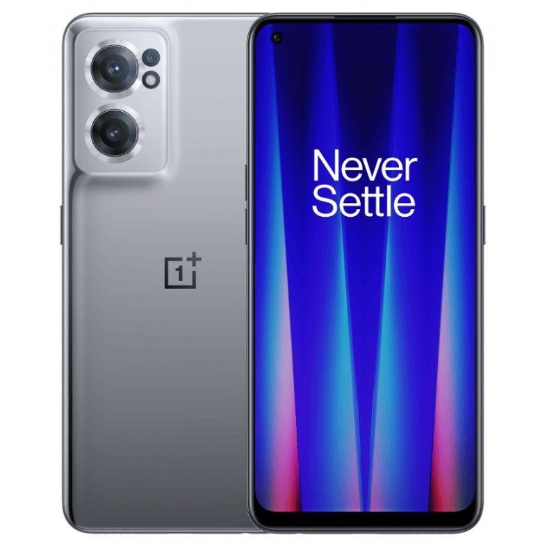 OnePlus Nord CE 2 5G ekranas ir nugarele pilkos spalvos