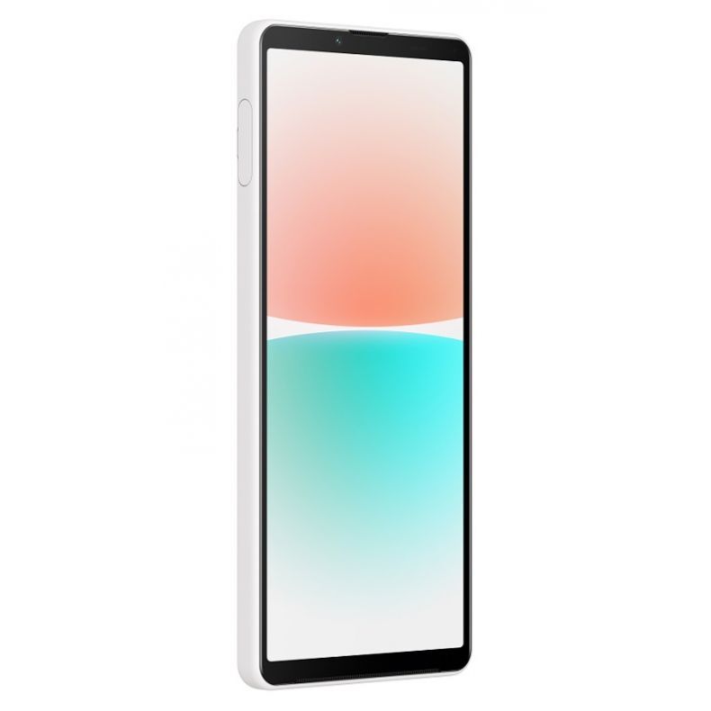 Sony xperia 10-IV baltos spalvos ekranas kaire puse